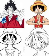 Image result for Luffy Drawing Face Esay