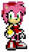 Image result for Amy Rose Pixel Art Grid