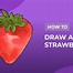 Image result for How to Draw Strawberry