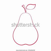 Image result for Pear Shape Outline