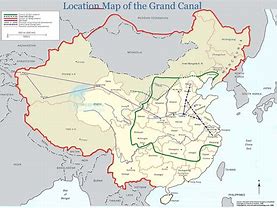 Image result for Where Is the Grand Canal Map