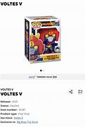 Image result for Funko POP Voltes V Mark Gordon