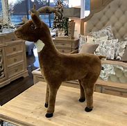 Image result for Life-Size Plush Reindeer