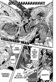 Image result for Chainsaw Man Fights Manga