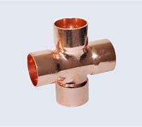 Image result for 4-Way Copper Pipe Fittings