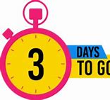 Image result for 1 Day to Go HD PNG