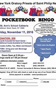 Image result for Pocketbook Bingo Flyers