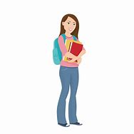 Image result for College Student Cartoon Png