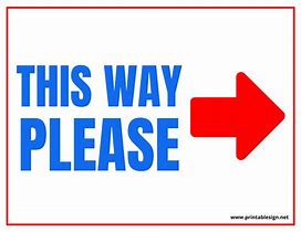 Image result for Check Out This Way Sign