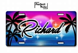 Image result for Customizable License Plate Designs