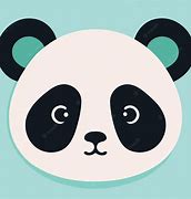 Image result for Panda Bear Face