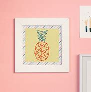 Image result for Wall Art Pins String