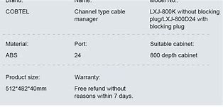 Image result for Cobtel Cable Manager