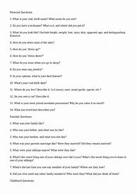 Image result for Character Questions