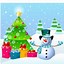 Image result for Christmas Tree Outline Sticker