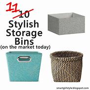 Image result for Storage Bins