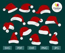 Image result for Santa Hat SVG