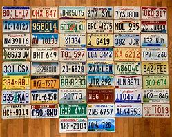 Image result for Old State License Plates