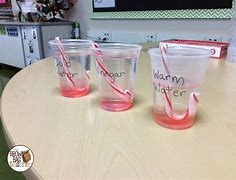 Image result for Candy Cane Experiment for Preschool