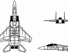 Image result for F-15 Line Drawing