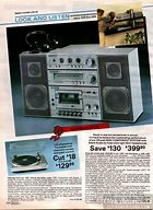 Image result for Retro Stereo 80s