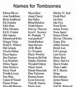 Image result for Funny Grave Names