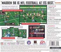 Image result for Madden 98 Cover