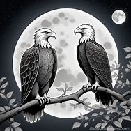 Image result for Elvish Moon Line Art