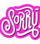 Image result for Sorry Cartoon Sticker