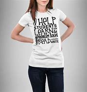 Image result for Fun Teacher Shirts