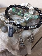 Image result for Stretch Bracelets with Personalized Charms