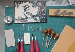 Image result for Colesseum Linocut