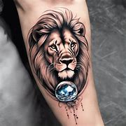 Image result for Fighting Lion Tattoo