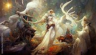 Image result for Magic God Art