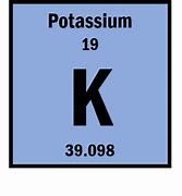 Image result for Potassium Ion Symbol