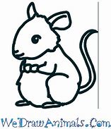 Image result for Easy to Draw Rat