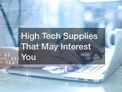 Image result for High-Tech Items