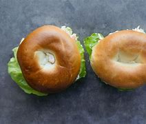 Image result for Bagel with Veggie Cream Cheese