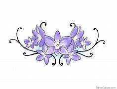 Image result for African Violet Flower Clip Art