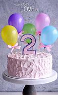 Image result for 2nd Birthday Cake