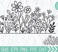 Image result for Wildflower SVG Free