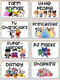 Image result for Toy Box Labels