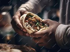 Image result for Handing Girl Burrito