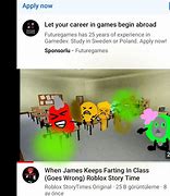 Image result for BFDI Fart T-Shirt