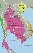 Image result for Khmer Empire Map Location