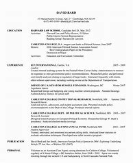 Image result for Harvard It Resume Template Word