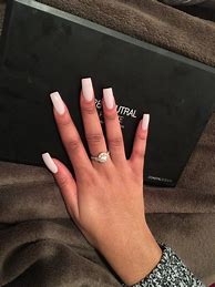 Image result for Medium Square Pink and Green Nails