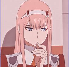 Image result for Drawing of Zero Two PFP