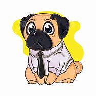 Image result for Pug Thanksgiving Cute Cartoon