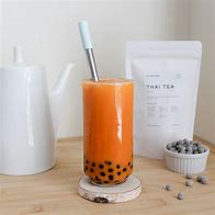 Image result for Thai Tea Boba